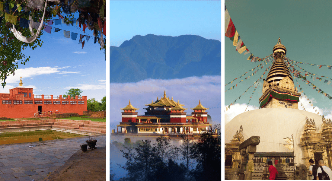  Buddhist Pilgrimage Sites in Nepal Image