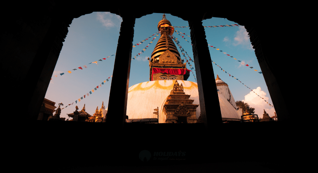 Swayambhunath Stupa Image