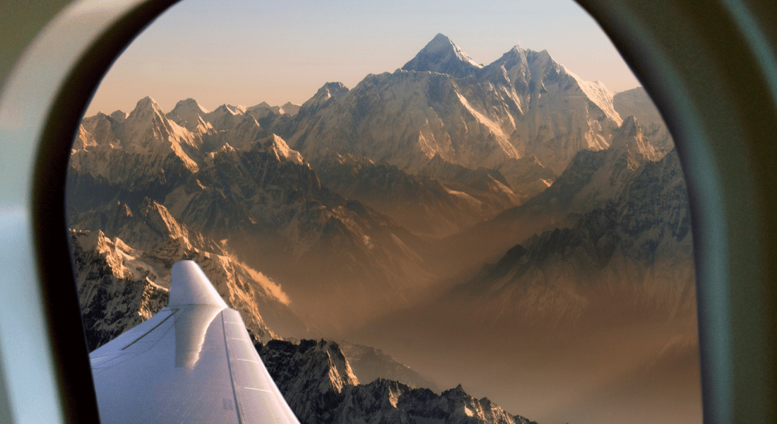  Everest Mountain Flight in Nepal from Kathmandu Image