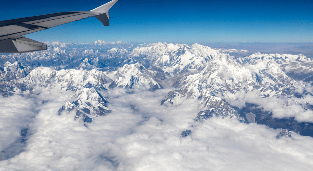 Why Everest Mountain Flight Image