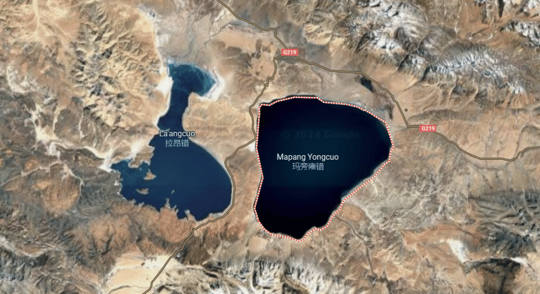 Rakshas Taal and Mansarovar Lake