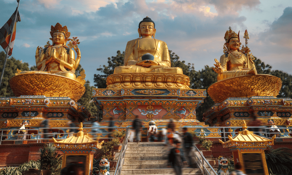 Buddha Statue in Nepal